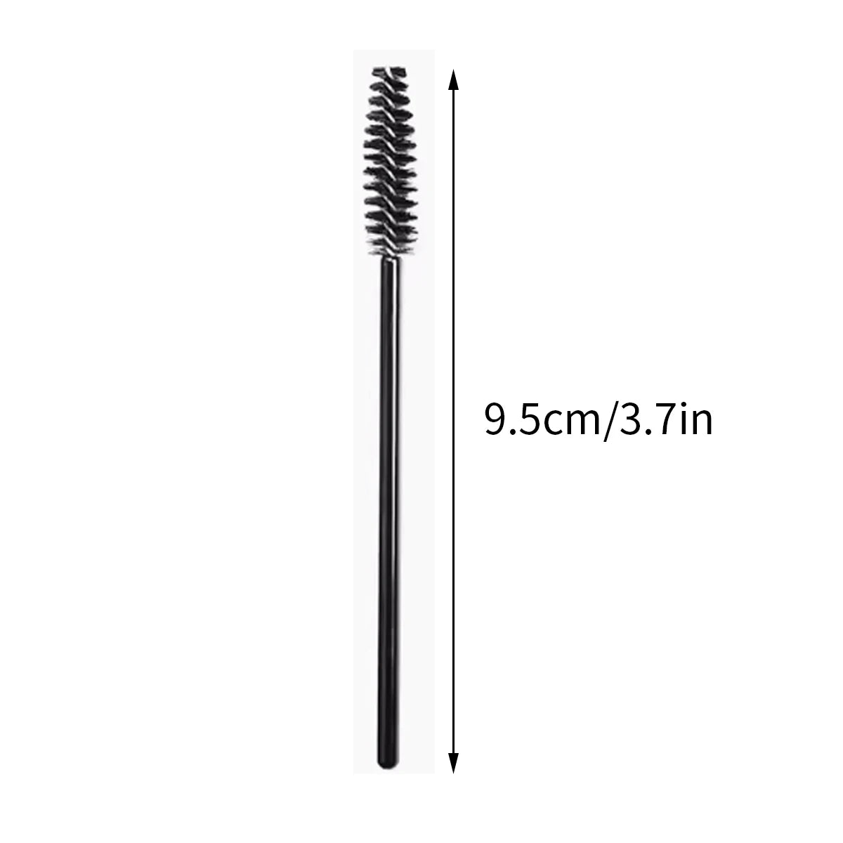 50pcs Reusable Crystal Rod Eyelash Brush Eyelash Comb Eyebrow Comb Eyelash Curl Spiral Multi purpose Portable Makeup Brush