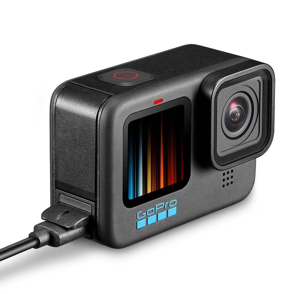Replacement Battery Cover Side Door for GoPro Hero 13/12/11/10/9 Black, Dustproof Pass Through Door, Charging Without Removing