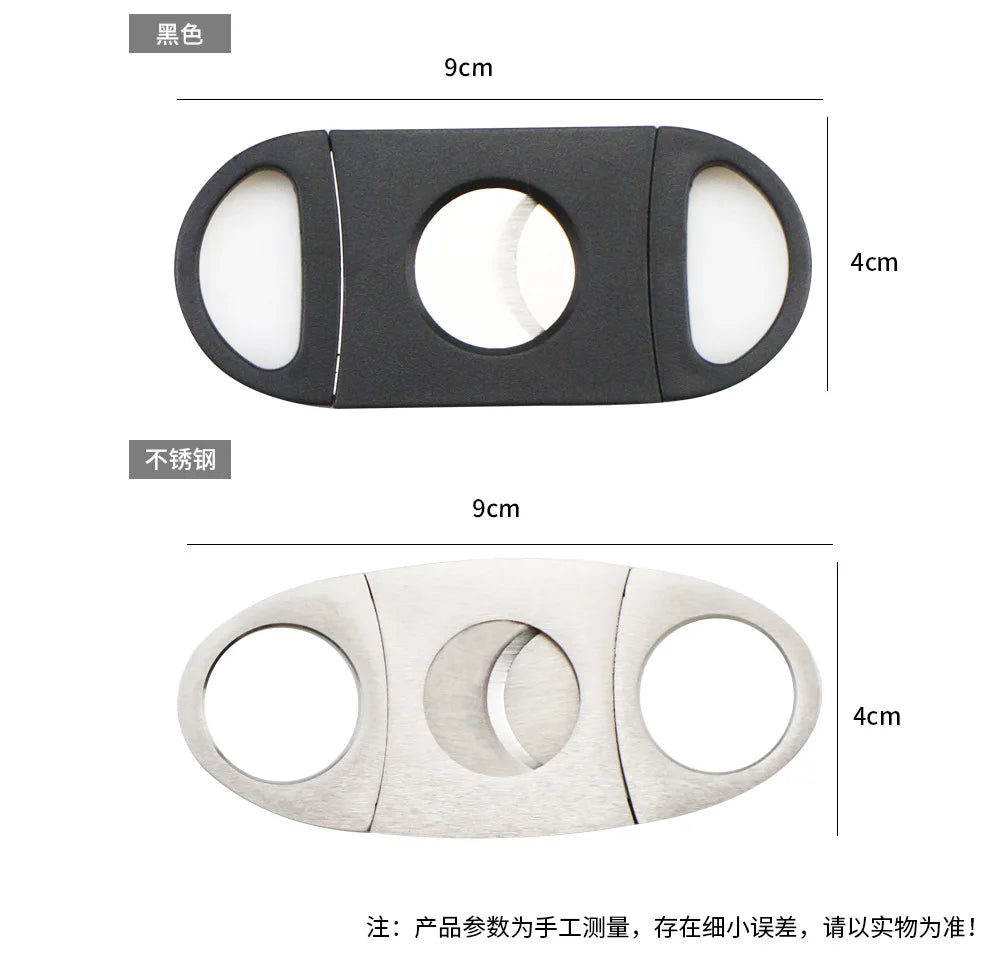 Stainless Steel COHIBA Cigar Cutter Metal Classic Cutter Guillotine Cigar Scissors Gift Puncher Cutting Knife Cigar Accessory