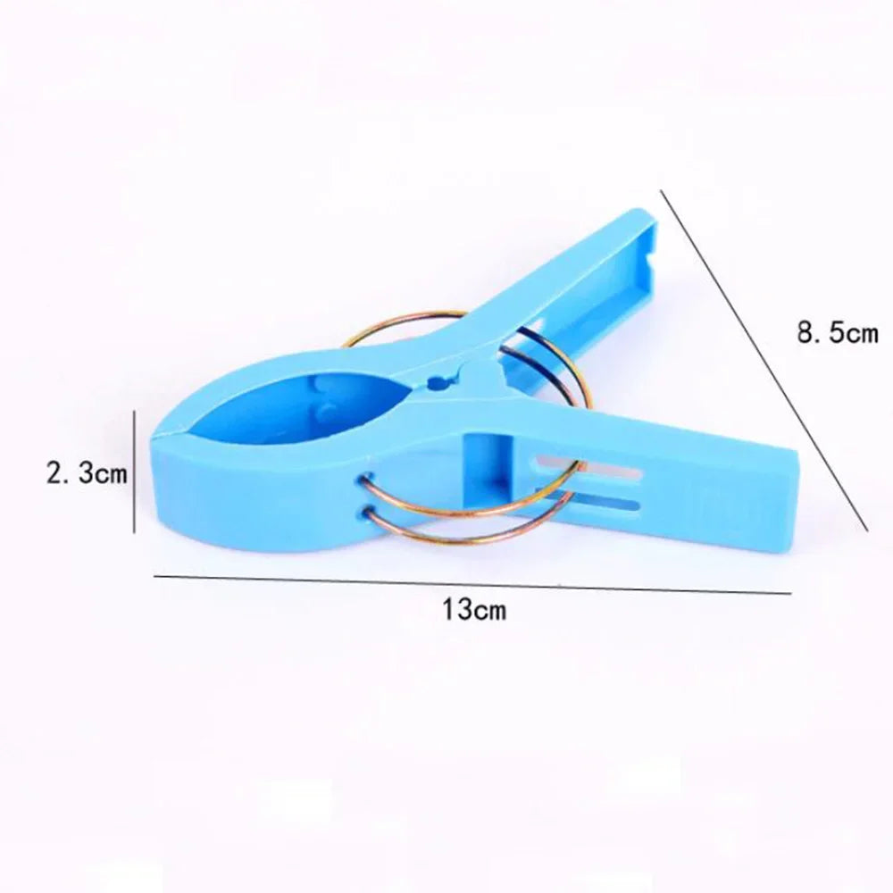 4/8/20/30Pcs Beach Towel Clips Plastic Quilt Pegs for Laundry Sunbed Lounger Clothes Pegs Home Bathroom Organization
