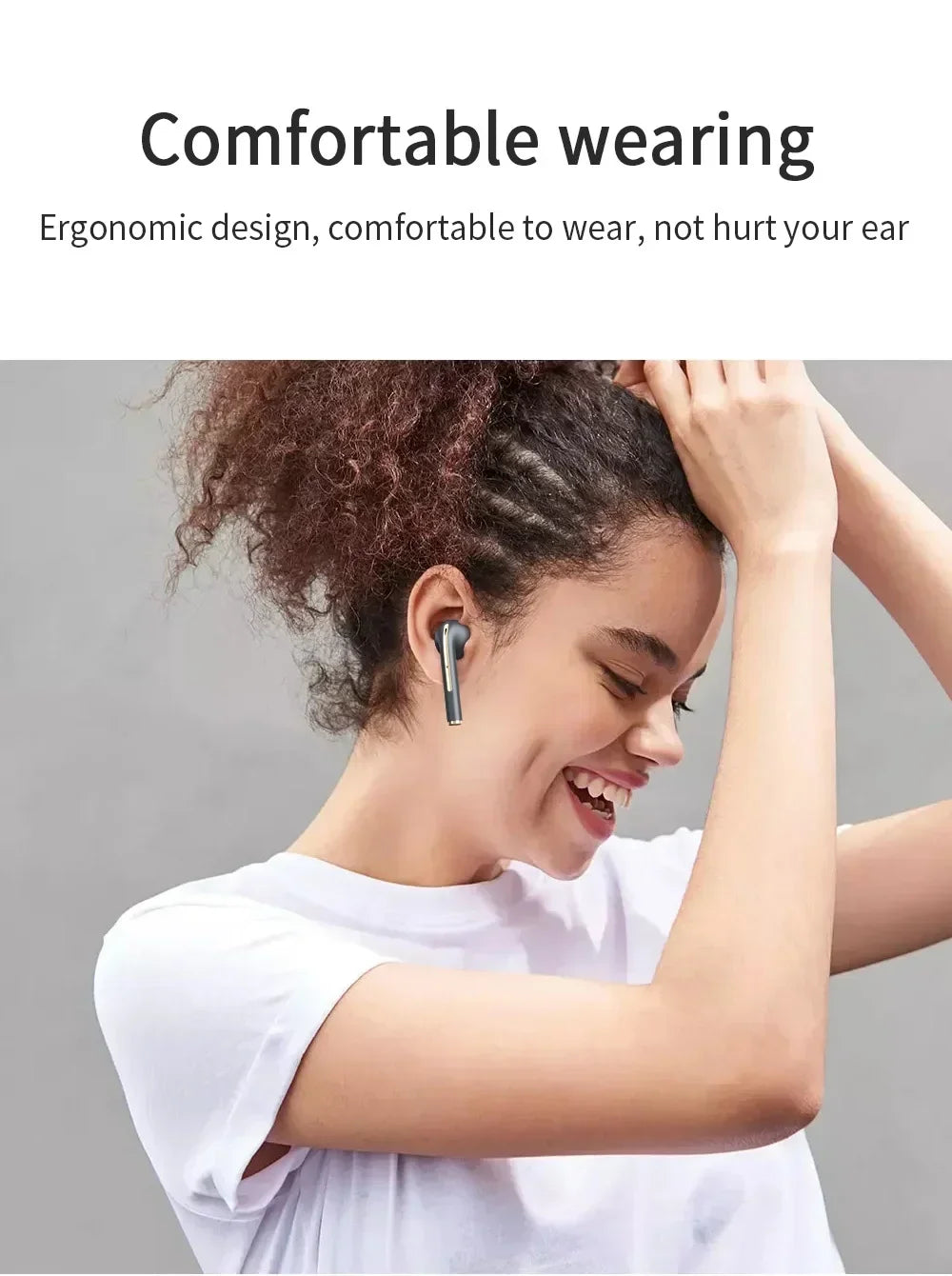 Original XIAOMI J18 Headset Wireless Earphones Bluetooth Headphones True For Stereo Sport Game TWS Earbuds In Ear With Mic Touch