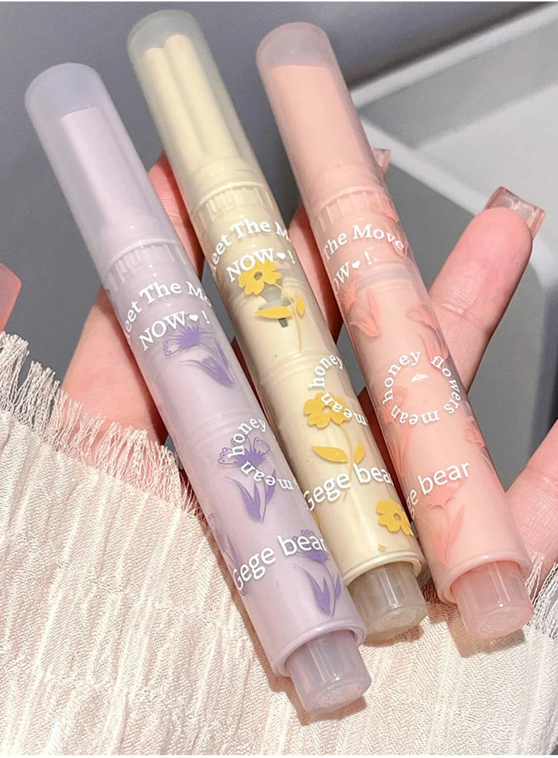 Gege bear Huayumi Lipstick Moisturizing Mirror Glitter Jelly Love Lipstick lipstick Pen