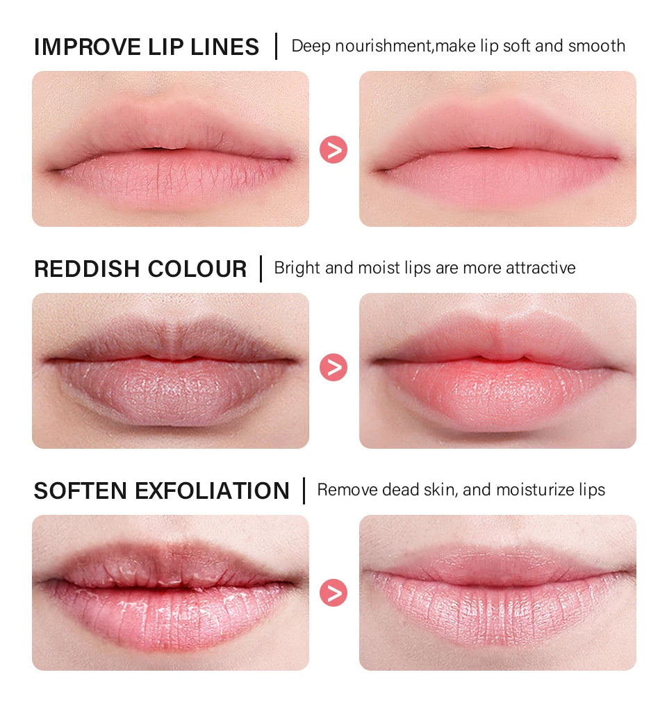 Moisturizing Sleeping Lip Mask Night Lips Care Maintenance Fades Lip Lines Relieves Lipitis Lip Care Products 20g