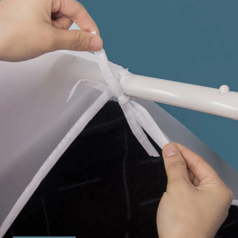 Waterproof Dustproof Thickened Clothing Covers Peva Clothes Dust Storage Bag Clear Protector Opening Hanging Garment Rack Items