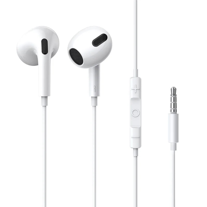 Baseus H17 3.5mm Wired Earphone with Microphone Wire-controlled in-ear Headphone For Music Sport In Ear Monitor Earbud Headset