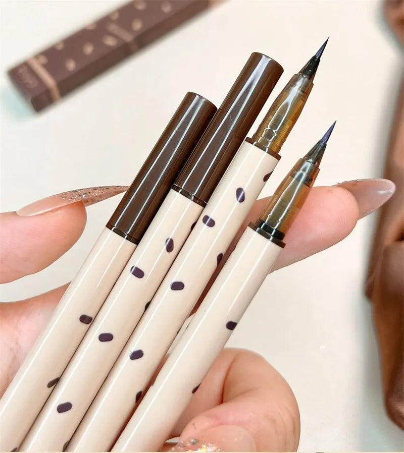 Eyelash Pencil Long Lasting Waterproof Perspirant Resistant Fine Head Non Smudging Eyelash Laying Silkworm Liquid Eyeliner
